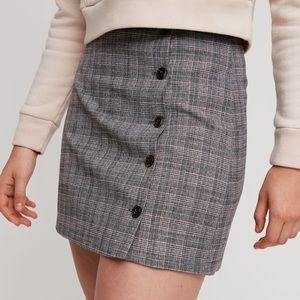 Aritzia Sunday YURI Best Plaid Mini Skirt